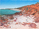 <em>Red Bluff Shark Bay</em><p></p>
                  Pastel chalk and pastel pencil on Arches paper, 57 cm x 76 cm
<p></p>$1500